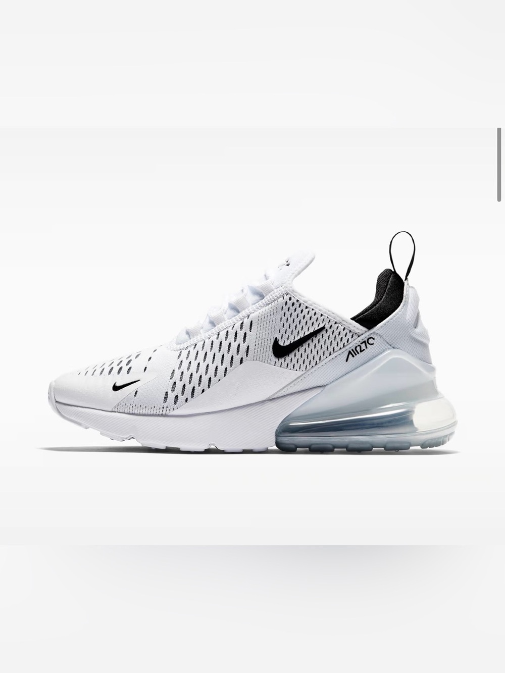 Nike Air Max 270 White/Black Sneakers